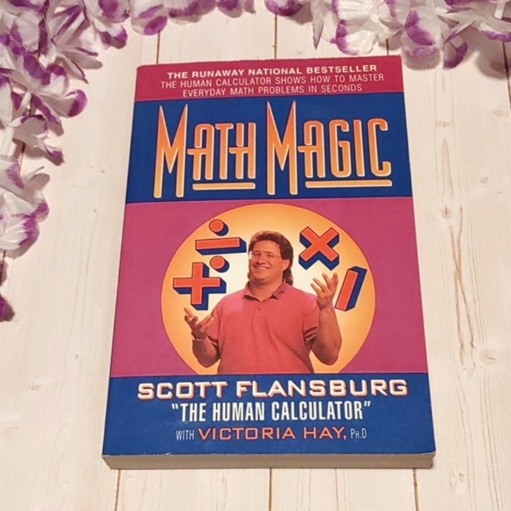 Math Magic By Scott Flansburg Adult Non Fiction Book